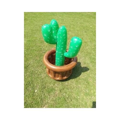 Inflatable toy Inflatable Water Toy Stage Bar Outdoor Simulation Flowerpot Bar Freezer Ice Bucket Cactus Ice Bucket 2020