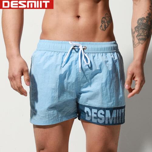 2020 Mens Swimming Shorts For Men Swim Trunks Desmiit Swimwear Sexy Swimsuit Briefs Beach Bath Nylon Board Short Pants zwembroek
