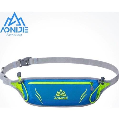 AONIJIE E915 Jogging Waist Bag Fanny Hydration Pack Travel Pocket Key Wallet Pouch Phone Holder Chest Marathon Bag Running Belt