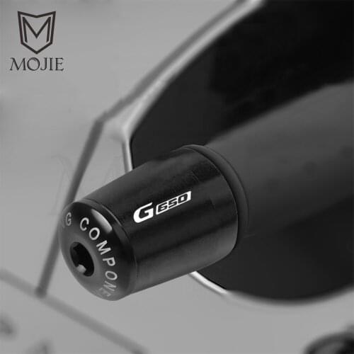 7/8" 22mm Motorcycle Handlebar Grips End Handle Bar Cap End Plug For BMW G650 G650GS Sertao G650 X Xchallenge/Xcountry/Xmoto