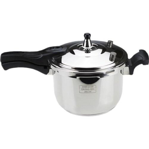 Free Shipping 20cm/22cm/24cm26cm high quality Stainless Steel 304 Pressure Cooker For Induction Cooker And Gas Stove