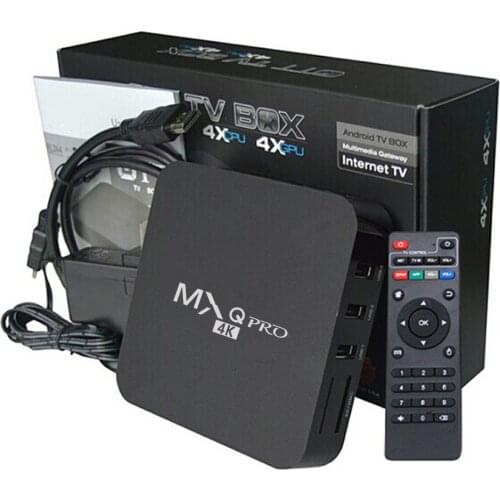 MXQPRO5G 4K Network Player Set-Top Box Home Remote Control Smart Media Player TV Box RK3229-5G Version