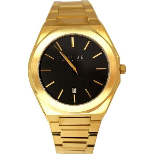 INFIJE- Gold Laminated Infije Quartz Watch - MADE IN ITALY