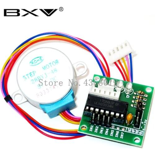1set 28BYJ-48 5V 4 Phase DC Gear Stepper Motor + ULN2003 Driver Board for DIY Kit