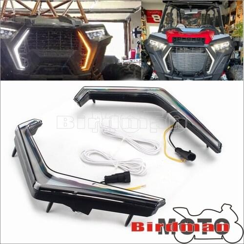 1Pair RZR XP Turn Signal LED Signature Lights for Poalris RZR XP TURBO/RZR XP 4 TURBO/RZR XP 1000/RZR XP 4 1000 2018-2021