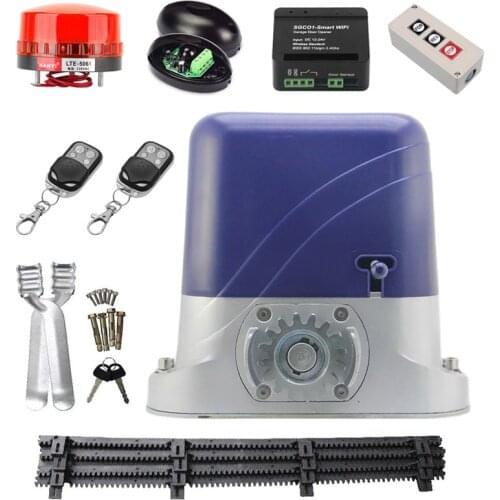 800KG Load-bearing Automatic Door Opener Gear Drive Remote Control Electric Sliding Gate Engine Kit Various Accessories Optional