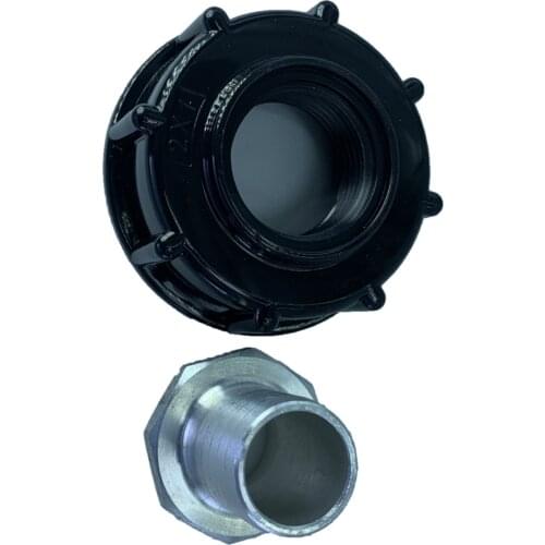 IBC Tank Adapter Coarse Thread S60x6 Drain Plug Water Connector Hose Drain Plug Valve Cap Replacements Fitting Parts