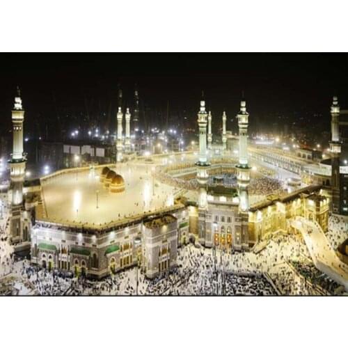 5D Diy Diamond Painting Islam Night city 3D Diamond Mosaic Full Square/round Rhinestone Diamond Embroidery home decoration TY875