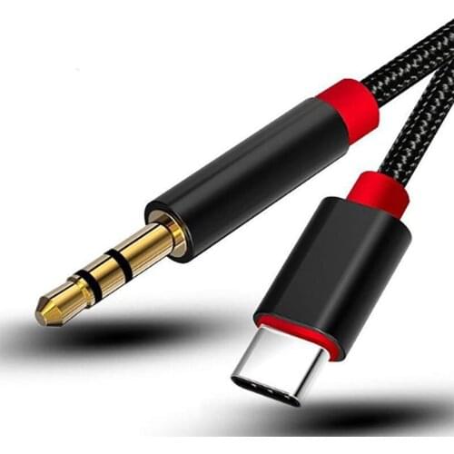 USB C to 3.5mm Jack Adapter Aux Cable for one plus 7 USB C Music Converter Cable for oneplus 6T 7 Pro