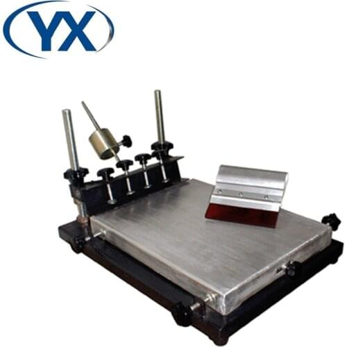 Yingxing Authorized Middle Size Manual Stencil Printer Machine Silk printing machine 240*300mm