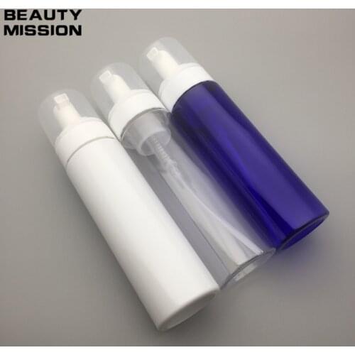 BEAUTY MISSION 20 pcs 200ml foaming mousse bottles DIY bubbling bottles Foam Pump bottles Refillable bottles