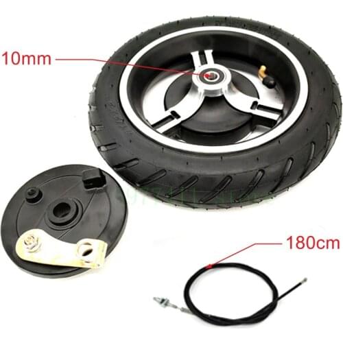 Electric Scooter 8.5 "Tire Inner and Outer Wheel Hub 8 1 / 2 x 2 Pneumatic Wheel With Drum Brake and Brake Cable