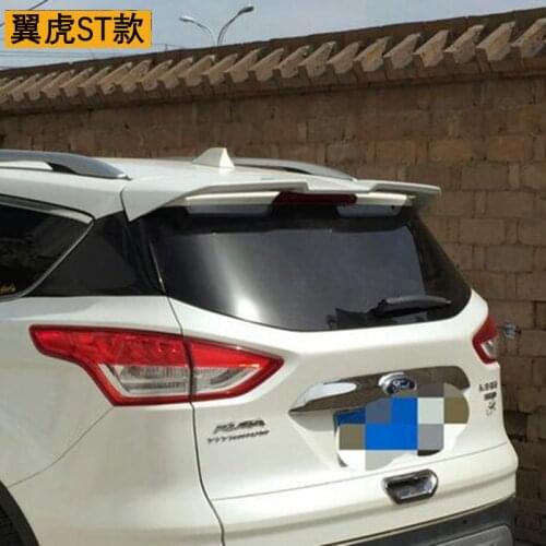 Use for sford Escape Kuga Spoiler 2013-2017 ford Escape Kuga Spoiler High Quality ABS Material Car Rear Wing Primer Color