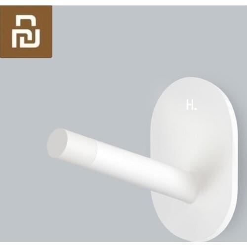 Xiaomi 3PCS Mijia 8H Adhesive Multi-function Hooks / Wall Mop Strong Hook Holder for Bathroom Bedroom Kitchen Wall Bearing 3kg