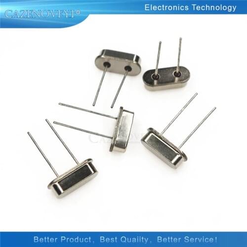 25pcs/lot 32.768KMHZ 4MHZ 8MHZ 11.0592MHz 12MHZ Crystal Oscillator HC-49S Assortment Kit DIP-2