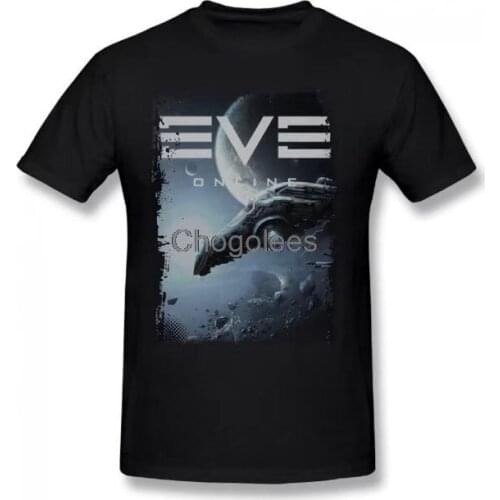 Eve Online Game Summer Basic Casual Short Cotton T-Shirt(Regular and Big and Tall Sizes Included)