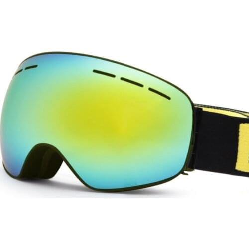 Ski Goggles Double Layers UV400 Anti-fog Snowboard Eyewear Anti-fog Big Ski Mask Glasses Snow Snowmobile Unisex Skiing Outdoor