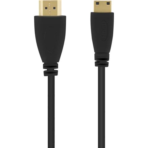 Mini HDMI to HDMI Cable Gold-Plated HDMI 1.4V 1080P 1m 1.5m 2m 3m 5m High Premium HDMI Adapter Cable for Tablet Camcorder
