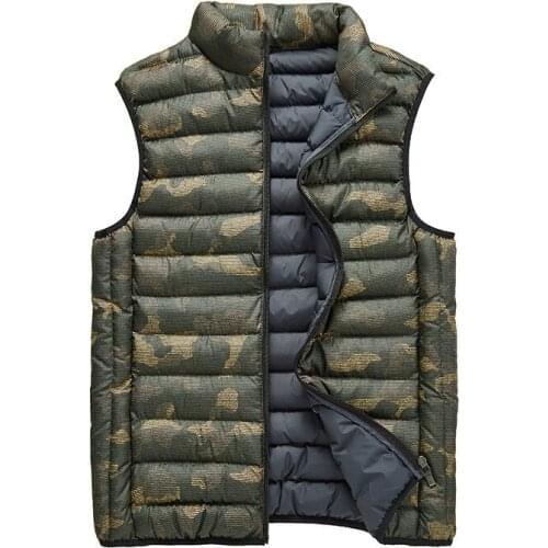 Winter Riding Mens Thermal Camouflage Waistcoat Outdoor Hunting Climbing Fishing Hiking Cycling Lightweight Warm Windproof Vest