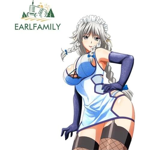 EARLFAMILY 13cm x 7.3cm for High School DxD Motorcycle Car Bumper Window Stickers JDM Accessories Body for Car Anime Trunk Decal