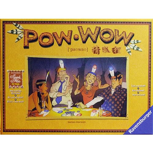 Coyote / Pow Wow Board Games Card Guess Fox Chinese Version Parent-Child Family Multi-Person Happy Party Table Game