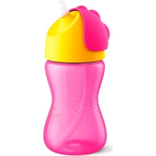 Pink New Model Straw Cup 300 ml best straw cup in order to produce uzmanlarla developed together