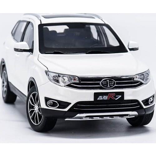 Original factory authentic 1:18 FAW senya R7 SUV diecast car model with small gift