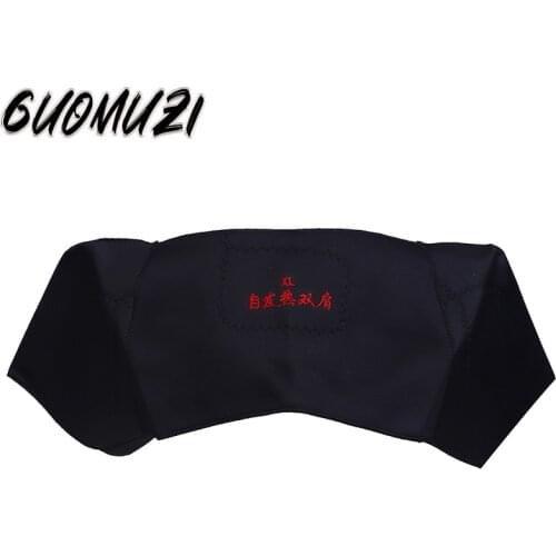 S-XL Magnetic Shoulder Warm Pad Heating Pads For Back Neck Pain Relieve Therapy Protection Spontaneous Heating Massager