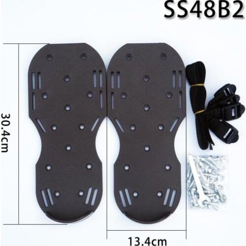 4.8cm Nail length defoaming spiked shoes Epoxy floor self-leveling spikes Garden ripper
