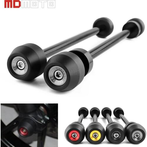 For Ducati Scrambler 400 Scramble 800 1100 Motorcycle Front Rear Axle Fork Crash Sliders Wheel Protector Falling Protection