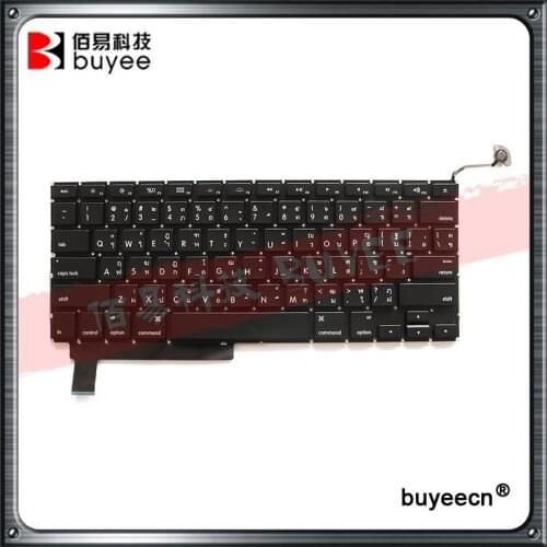 New 15.4" A1286 Thai Thailand Layout Keyboard For Macbook Pro Laptop TH Keyboard 2009 2010 2011 2012 Replacement