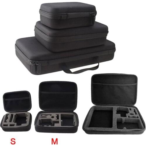 Shock-Proof Waterproof Storage Box Portable Travel Bag Big Size Carrying Case for GoPro Hero Black Action Camera Accessories