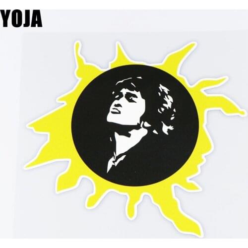 YOJA 19.5X18.2CM Cartoon Famous Figure Car Sticker Vinyl Color Decal Decor Pattern19A-0028