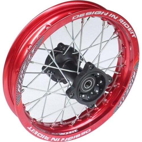 Rear Rims 12inch Aluminum Alloy Wheel Rims 1.85x12"inch for Chinese dirt bike pit bike wheel spare parts