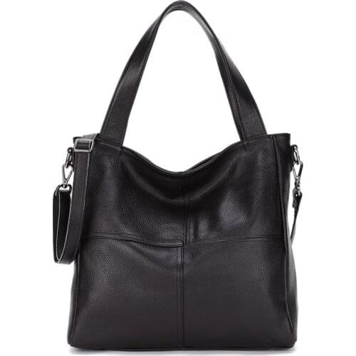 Special Offer 100% Real Leather Women Designer Handbags Brand Cowhide Genuine Leather Women Shoulder Bag Elegant Totes