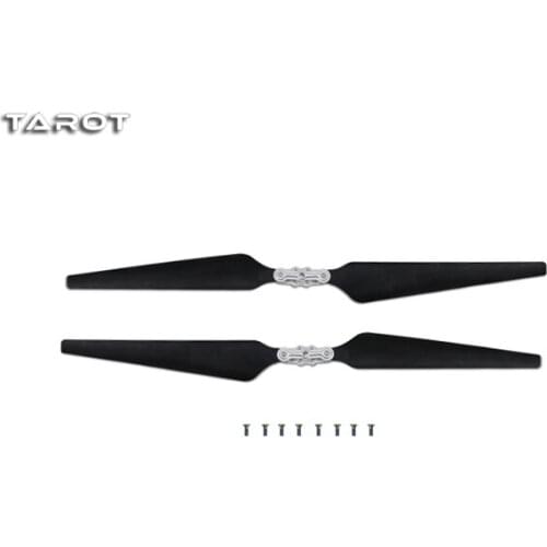 1 pair TAROT High Quality 1965 Foldable Prop Holder Set 19 inch CW CCW Propeller Applicable to multi-copters Drone TL100D19