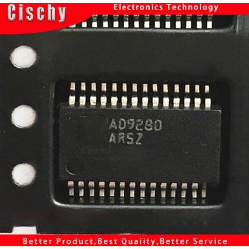2pcs/lot AD9280ARSZ SSOP-28 AD9280 AD9280ARS In Stock