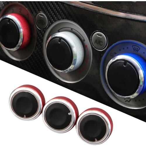 Daefar Air Conditioning Heat Control Switch Knob For Ford Focus 2 3 MK2 MK3 Mondeo AC Knob Car 3pcs per set