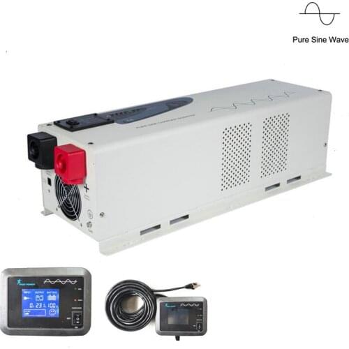 DC AC 4000w low frequency inverter LCD display pure sine wave inverter ,CE&SGS&RoHS&IP30 Approved