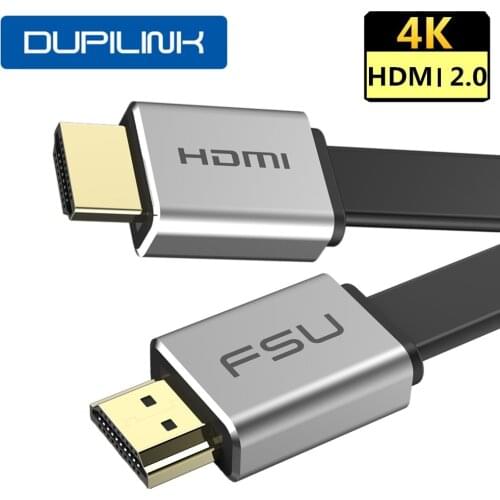 4K HDMI-compatible Cable 1m 1.5m 2m 3m 5m 8m 10m 15m for Laptop TV LCD Laptop PS3 Projector Computer HDMI-compatible Cable