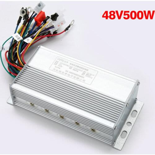 Electric Bicycle Accessories 36/48v Electric Bike 500w Brushless Dc Motor Controller For Electric Bicycle E-bike Scooter