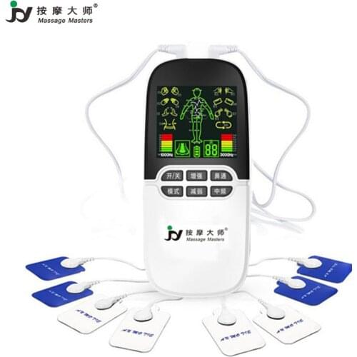 Dual Channel EMS TENS Unit Machine Muscle Stimulator EMS Electronic Pulse Massager Electric herald Tens Machine Acupuncture Body