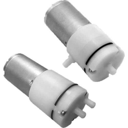 New DC12V 370 Electric Micro Diaphragm Vacuum Air Pump Mini Booster DIY Replacement