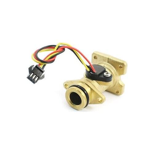 G1/2 1-30L/min DC3-18V Hall Effect Water Flow Sensor Meter Flowmeter