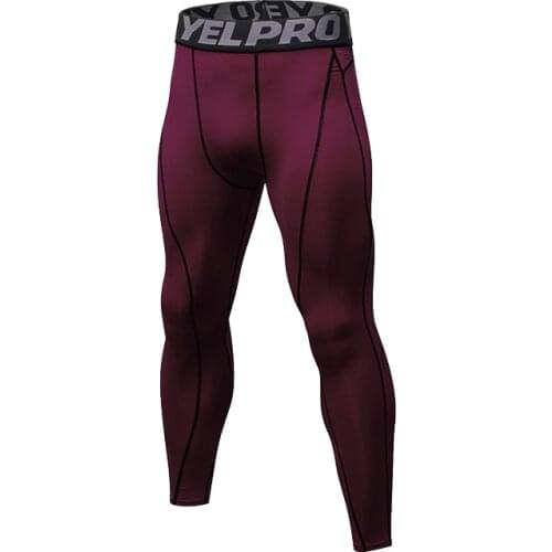 2017 New Compression Pants Men Bodybuilding Joggers Leggings Fitness Gyms Clothing Sporting Leggings Men Bottom Trousers