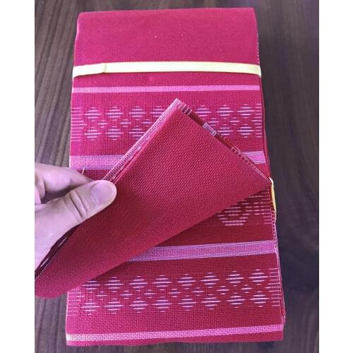 Beautiful women head wrap african headtie nigerian gele headties with beads and stones sewing fabric for party 1set