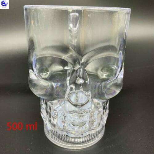 Cute LED Automatic Flashing Cup Sensor Light Up skull Mug Wine Beer Whisky Shot Drink Glow Christmas Party Bar Club drinkware