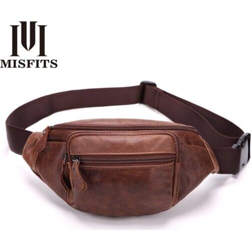 Quenya 2020 Men Waist Packs Genuine Leather Travel Waist Bag Male Fanny Pack Belt Bag Phone Pouch Bags Small Leather Pouch