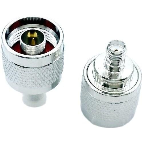 N-Type N Male to SMA FeMale RF Coaxial Adapter Connector 1pcs