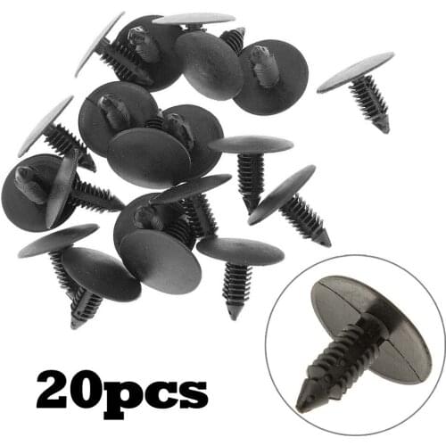 Nylon Clips 20pcs Fender Liner Retainer Clips Push Pin 6506293AA For Jeep Grand Cherokee